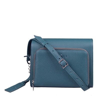 Torebka damska skórzana KEMER R384 Zielona - min. zamówienie 20 / 50 / 100 szt.