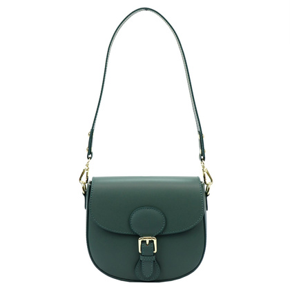 Torebka damska skórzana 19-59 Granatowa