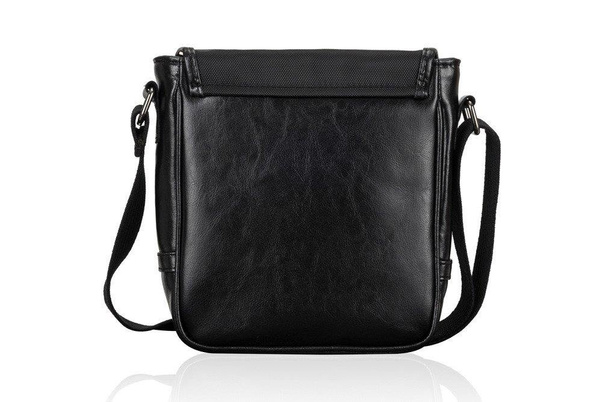 Torba skórzana na ramię KEMER SOLIER Derry Czarna - min. zamówienie 20 / 50 / 100 szt.