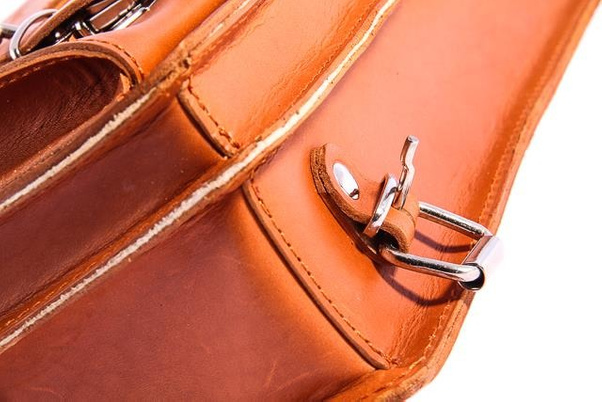 Klasyczna teczka / plecak KEMER VOOC Vintage P12 naturalny