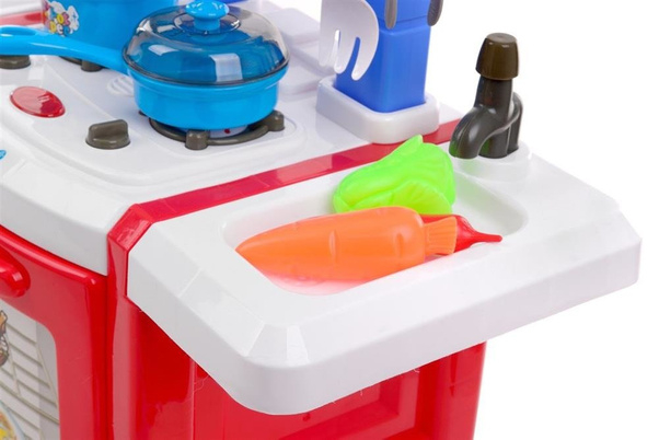 Kuchnia dla dzieci FUNFIT KIDS Czerwono Niebieska