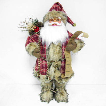 Figurka dekoracyjna Santa 45cm 40377