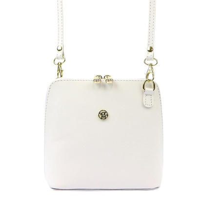 SKÓRZANA TOREBKA 1702 VP KEMER czerwony