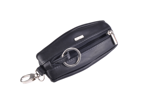 Etui na klucze skórzane KEMER K-3 Czarne - min. zamówienie 20 / 50 / 100 szt.