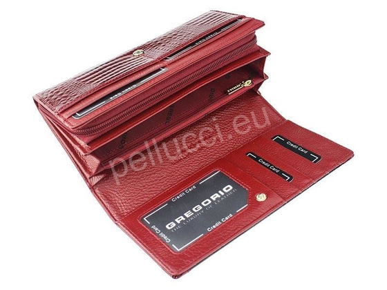 Portfel damski PELLUCCI GP-106 Czerwony