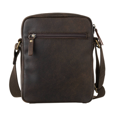 Mała torebka męska vintage – skóra postarzana i ponadczasowy styl TM225s225