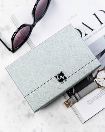 Skórzany portfel damski na bigiel