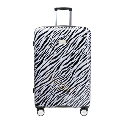 Duża walizka PUCCINI BEVERLY HILLS ABS015A 10 Zebra