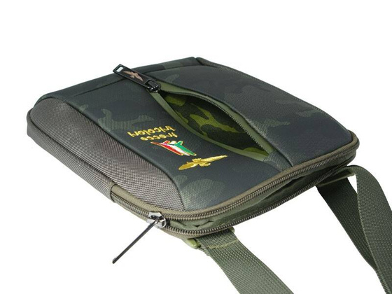 Torba na ramię AERONAUTICA MILITARE Drone Zielona