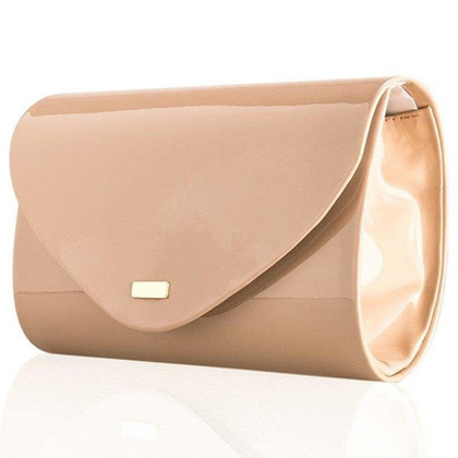 Torebka wizytowa KEMER SOLIER F15 Beżowy Lakier - min. zamówienie 20 / 50 / 100 szt.