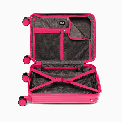 Mała kabinowa walizka PUCCINI DALLAS PC034C 3 Czerwona