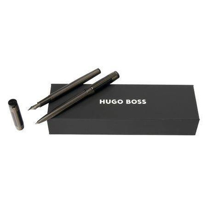 Zestaw upominkowy Hugo Boss pióro wieczne i długopis - HST4962D + HST4964D