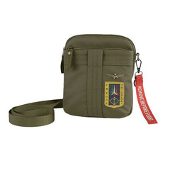 Torba na ramię AERONAUTICA MILITARE Frecce Zielona