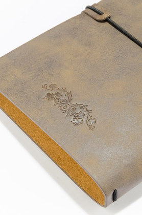 Notes KEMER RETRO A5 podwójny wymienny Brązowy