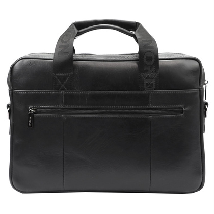 Teczka męska ze skóry naturalnej Nordee S134 B brązowa