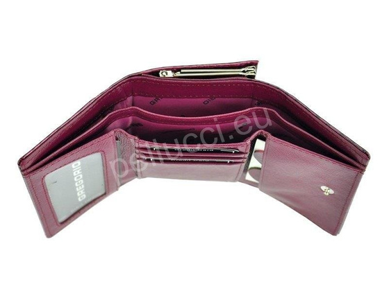 Portfel damski skórzany PELLUCCI GF117 Niebieski