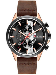 ZEGAREK MĘSKI CURREN 8325 (zc024d) - CHRONOGRAF