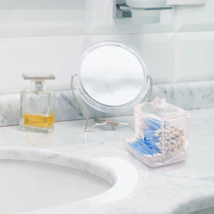 Pojemnik podajnik na patyczki kosmetyczne higieniczne do uszu