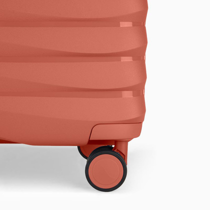 Średnia walizka PUCCINI MAURITIUS PP025B 9A Ceglana