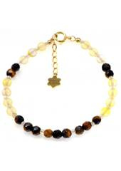 Bransoletka Czakra Splotu Słonecznego 925