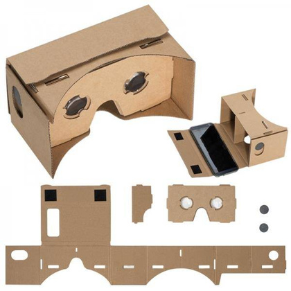 Okulary VR PORTSMOUTH Brązowy