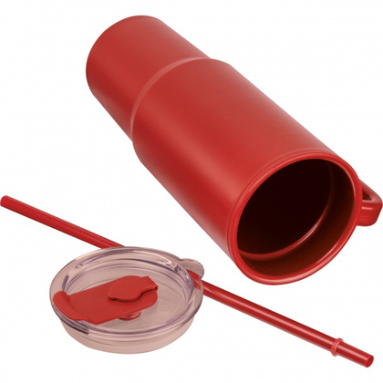 Kubek ze słomką XXL 1200 ml