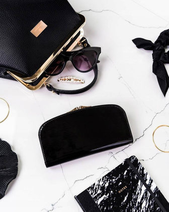 Duży portfel damski ze skóry naturalnej