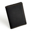 Czarny cienki portfel ze skóry naturalnej z bilonem slim wallet BRØDRENE SW04 - min. zamówienie 20 / 50 / 100 szt.