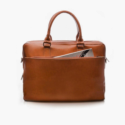 Torba skórzana na laptop 17 KEMER SOLIER Dundee - min. zamówienie 20 / 50 / 100 szt.