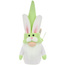 SKRZAT ZAJĄCZEK ZIELONY 20CM Z WORKIEM NA PREZENT DEKORACJA WIOSENNA