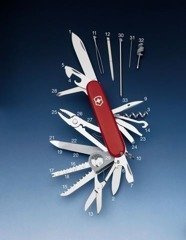 Scyzoryk VICTORINOX Swiss Champ Czerwony