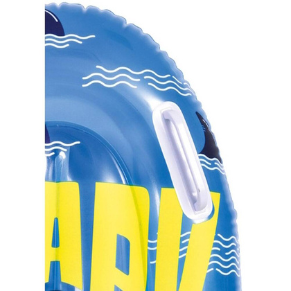 DMUCHANA DESKA DO PŁYWANIA 100X50CM REKIN 35017 NIEBIESKI