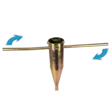 BAZA MOCOWANIE DO PARASOLA METALOWA WKRĘCANA 1032887