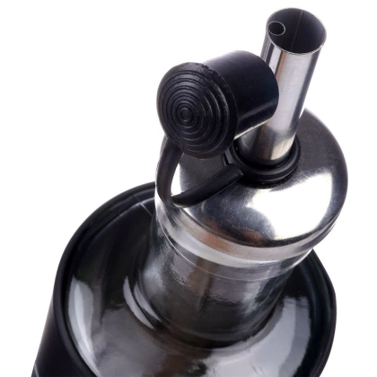 Butelka dozownik na oliwę ocet butelka zestaw komplet butelek do oliwy octu 2 sztuki