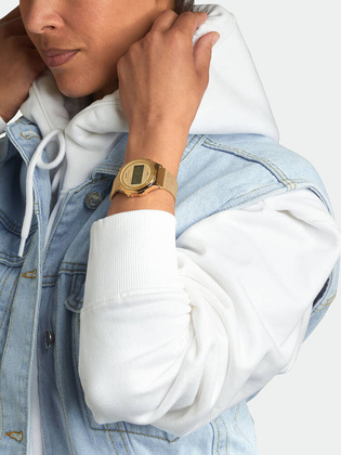 Zegarek Damski Casio Vintage 37mm A171WEMG-9A + BOX (zd645a)