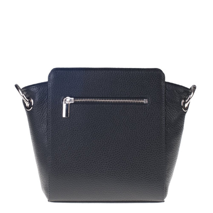 Torebka damska skórzana KEMER R274 Czarna - min. zamówienie 20 / 50 / 100 szt.