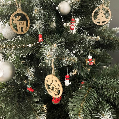 Bombki/ zawieszki choinkowe 10szt. Ruhhy 22943