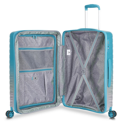 Średnia walizka RONCATO WAVE SPOT 419742 Turkusowa