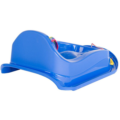 Sanki plastikowe mini bobek niebieskie