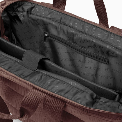 Torba z miejscem na laptop do 15,6" PUCCINI FORM TD252 2 Brązowa