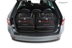 SKODA SUPERB KOMBI 2015+ TORBY DO BAGAŻNIKA 5 SZT KJUST