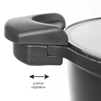 Szybkowar garnek ciśnieniowy granitowy do gotowania duszenia GRANDE 5,5 l