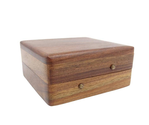 Kompas z zegarem słonecznym Gilbert CGSD w obudowie drewnianej