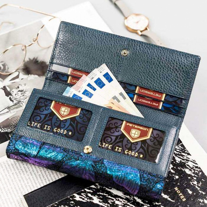 Portfel damski skórzany PTN 42100-ONBF