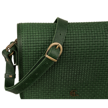 Torebka damska vintage z plecionką Canaletto TD624s253t1