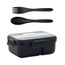 Lunch box ze sztućcami z PP