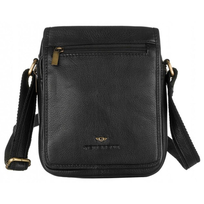 Męska, skórzana listonoszka na ramię