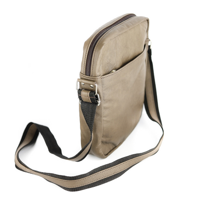 T-08 Listonoszka męska duża-ziemisty brąz KEMER