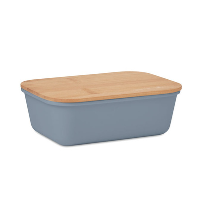 Lunchbox z bambusową pokrywką