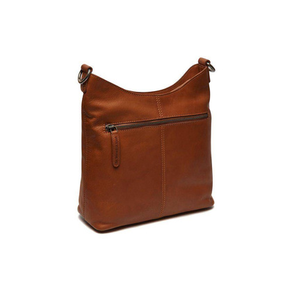 Torebka skórzana, klasyczna damska Koniak - min. zamówienie 20 / 50 / 100 szt.